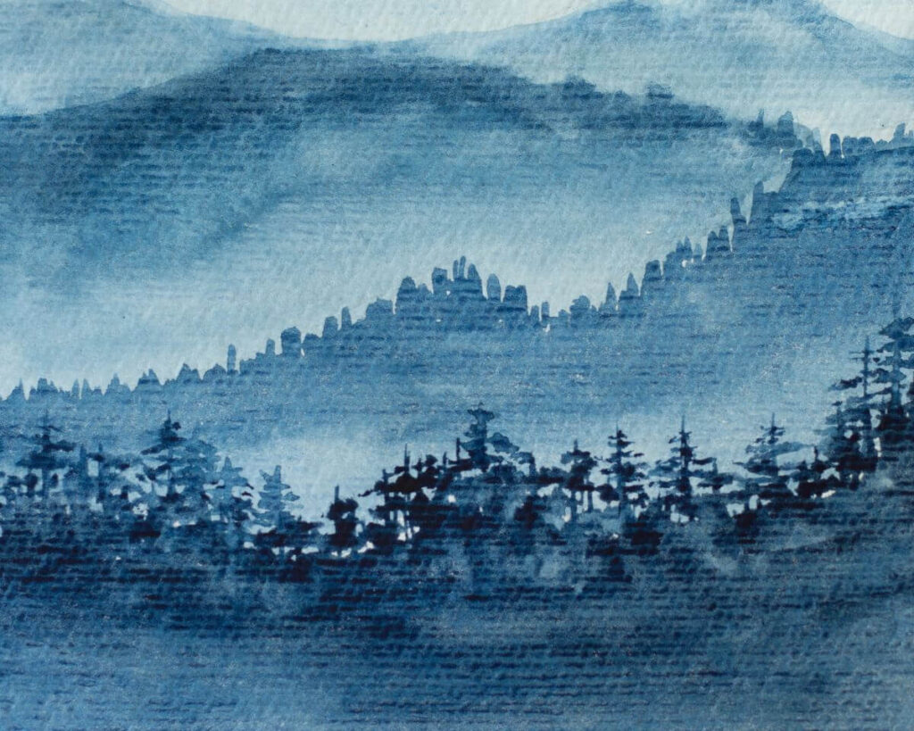  Aquarell Landschaft in 8 Schritten einfach malen lernen 