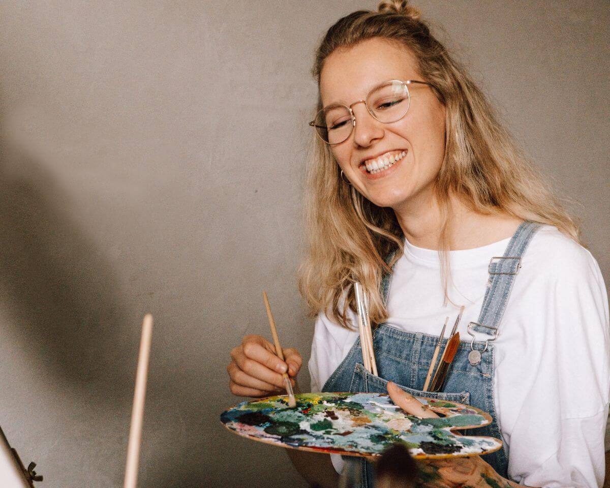  Acrylmalerei: Abstrakt malen für Anfänger Illustration 