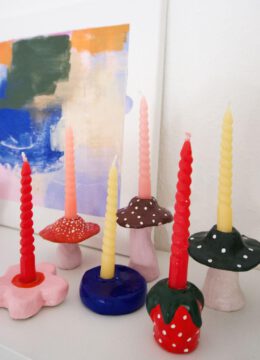 Kerzenständer selber machen