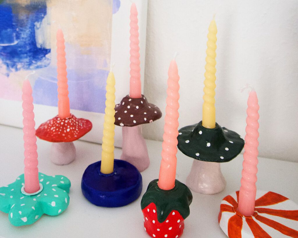 Kerzenständer DIY Idee