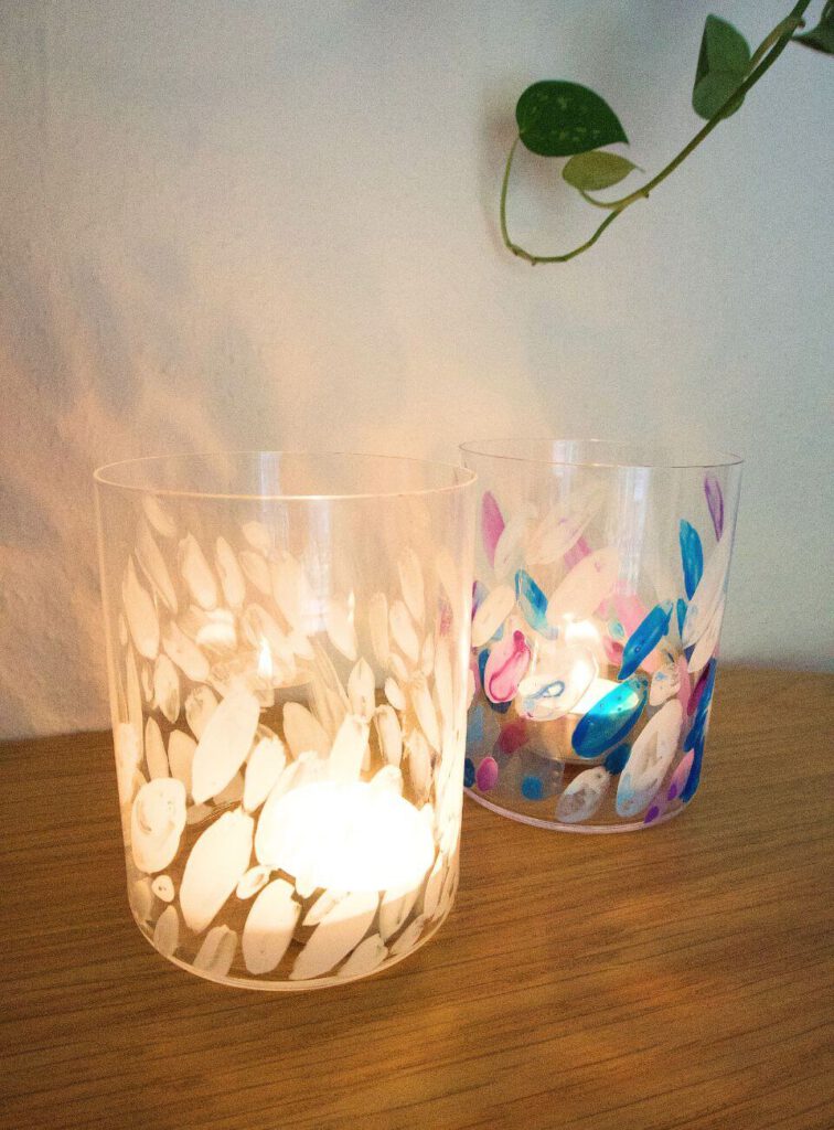 Windlichter DIY Idee