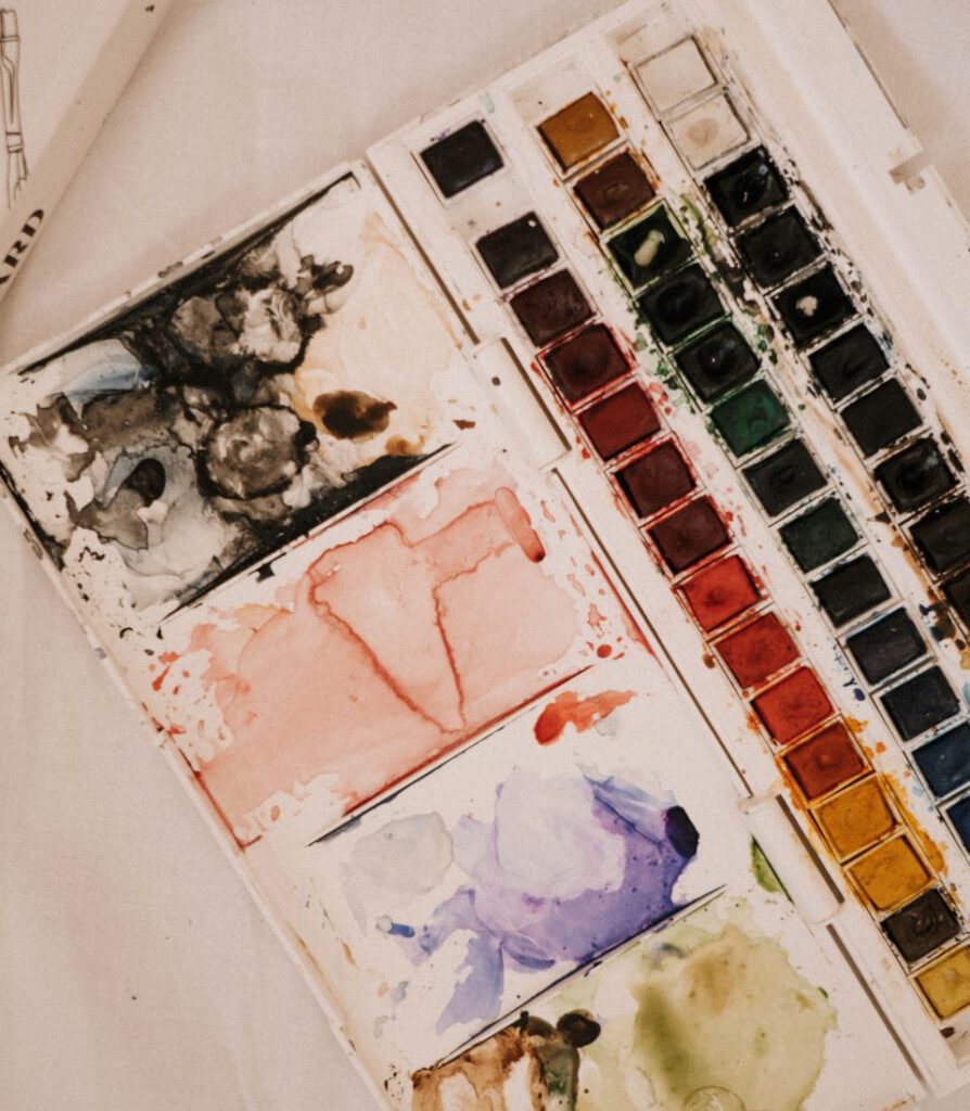 Aquarell Malen lernen mit Farbnäpfchen